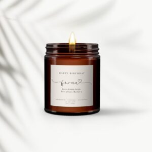 Personalised Birthday Aromatherapy Candle Gift - Image 2