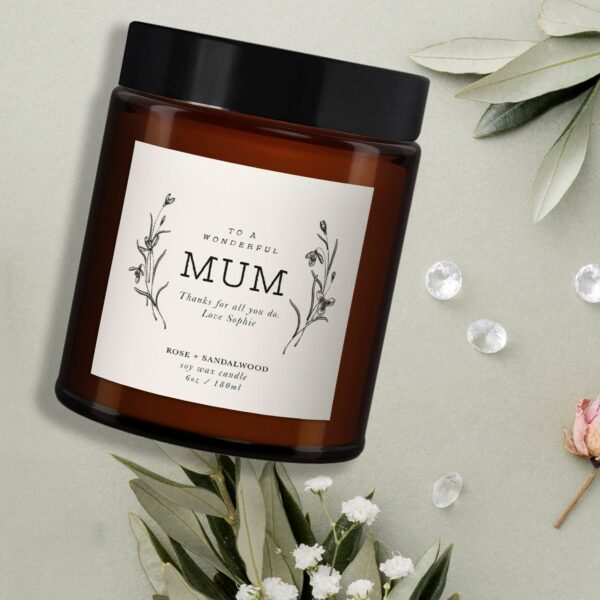 Personalised Candle