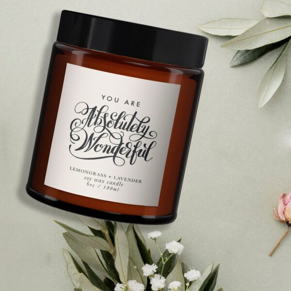 Absolutely wonderful all natural candle