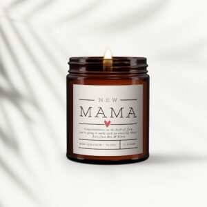 New Mum personalised all natural candle - Image 3