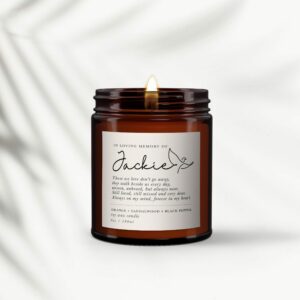 Sympathy aromatherapy candle gift - Image 3