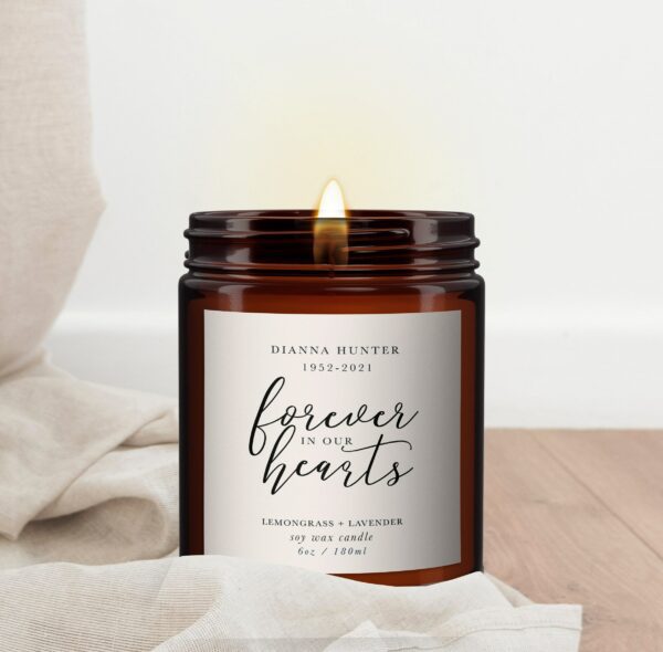 Forever in Our Hearts Essential Oil Candle