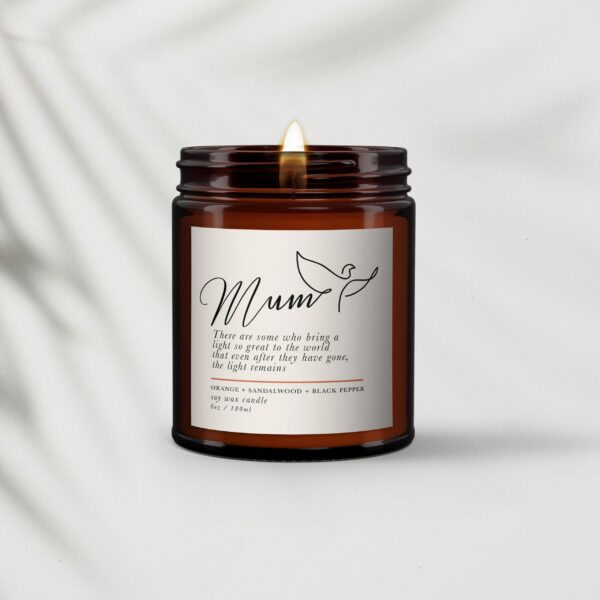 Mum Remembrance Candle