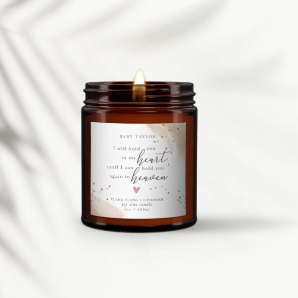 Baby loss candle