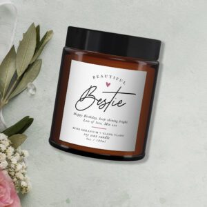 Beautiful Bestie Candle Gift - Image 3
