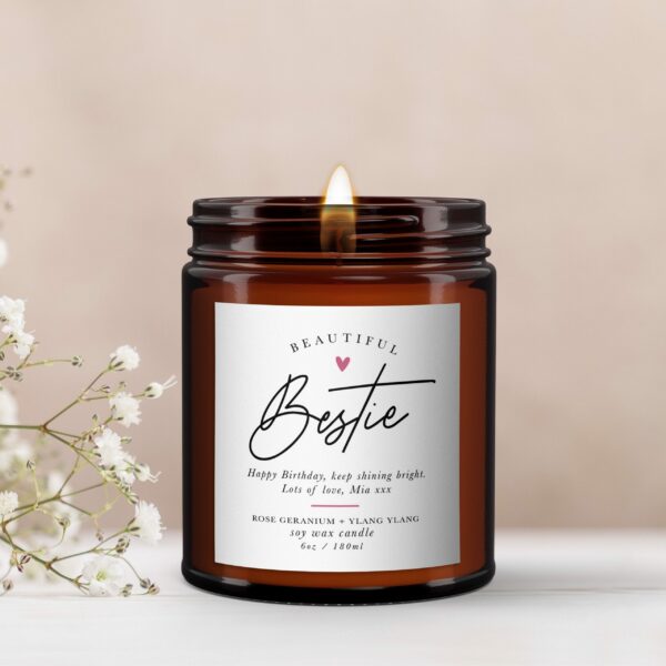 Beautiful Bestie Candle Gift