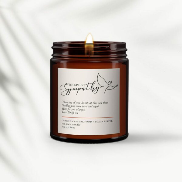 Sympathy Candle Gift