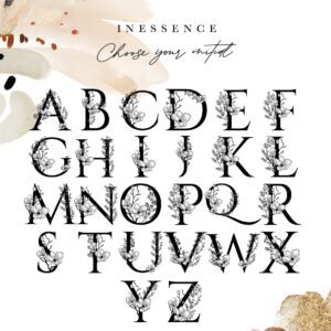 Personalised Initial Botanical Candle - Image 3