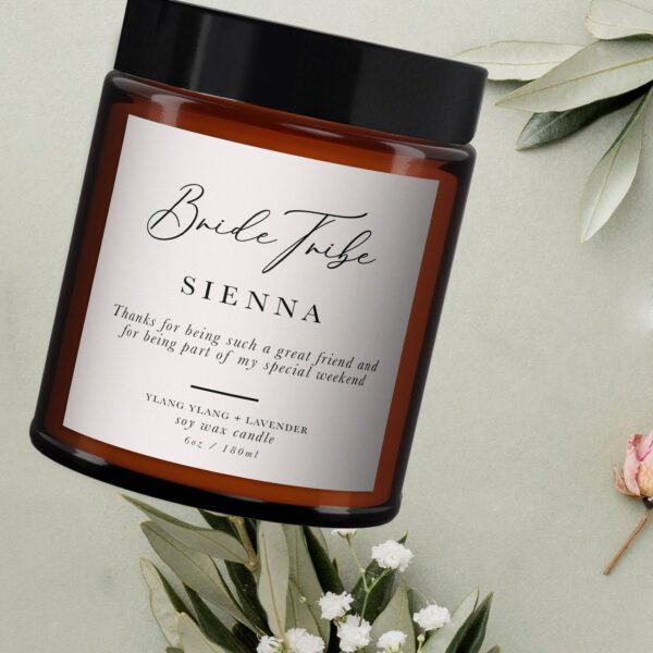 Hen Party Personalised Candle Gift