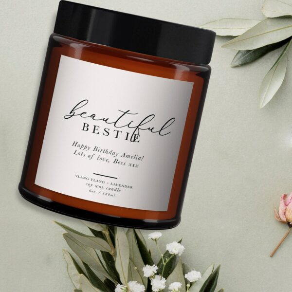 Beautiful Bestie Candle Gift