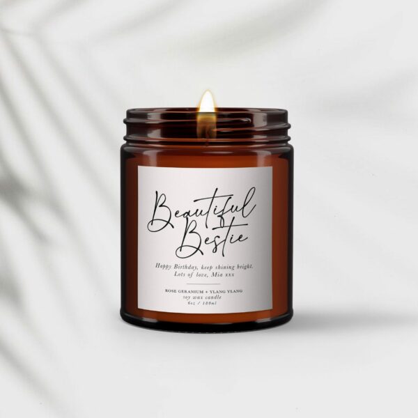 Beautiful Bestie Candle Gift