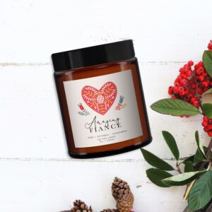 Amazing Fiancé Personalised Candle Gift - Image 3