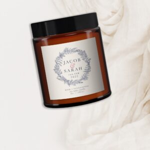 Personalised Anniversary Candle Gift - Image 2