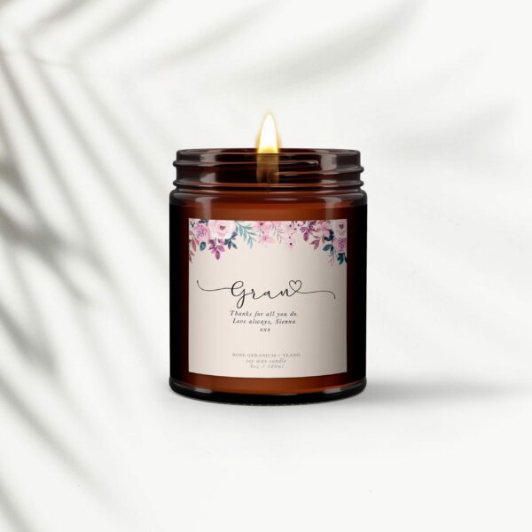 Gran Personalised Aromatherapy Candle