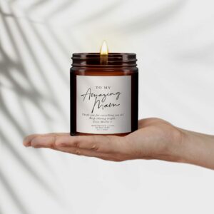 Amazing Mam Personalised Aromatherapy Candle Gift - Image 2