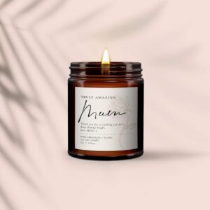Amazing Mum Personalised Aromatherapy Candle Gift - Image 2