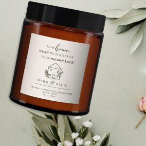 New Home Personalised Candle Gift - Image 3