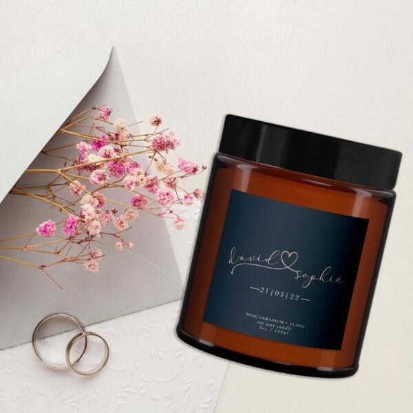 Personalised Wedding Candle