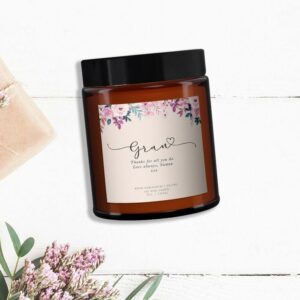 Gran Personalised Aromatherapy Candle - Image 3