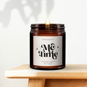 Me Time all natural aromatherapy candle - Image 3
