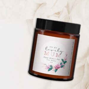 Lovely Mum Personalised Aromatherapy Candle Gift - Image 3