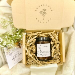 Personalised 30th Birthday Aromatherapy Candle Gift - Image 3