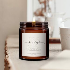 Personalised Name In Loving Memory Candle - Image 3