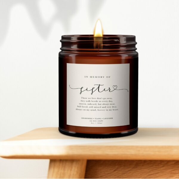 In memory of Sister Candle