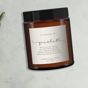 In memory of Grandad Candle - Image 3