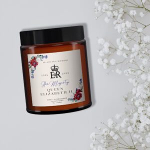 Queen Elizabeth Remembrance Candle - Image 2