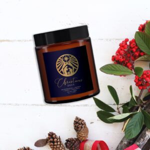 Nativity Christmas Aromatherapy Candle - Image 3