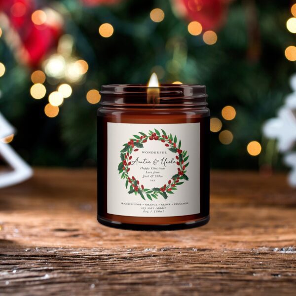 Special Auntie Personalised Candle